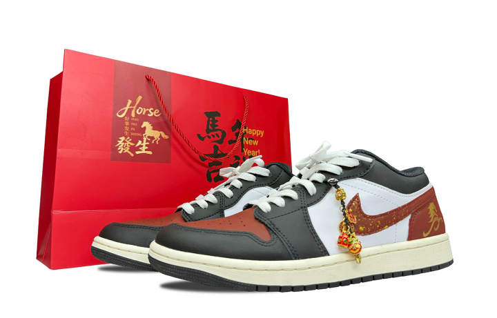 Jordan Jordan Air Jordan 1 Rui Ma Gilded Cushioning Abrasion Resistant Breathable Moisture Wicking Coverage Low top