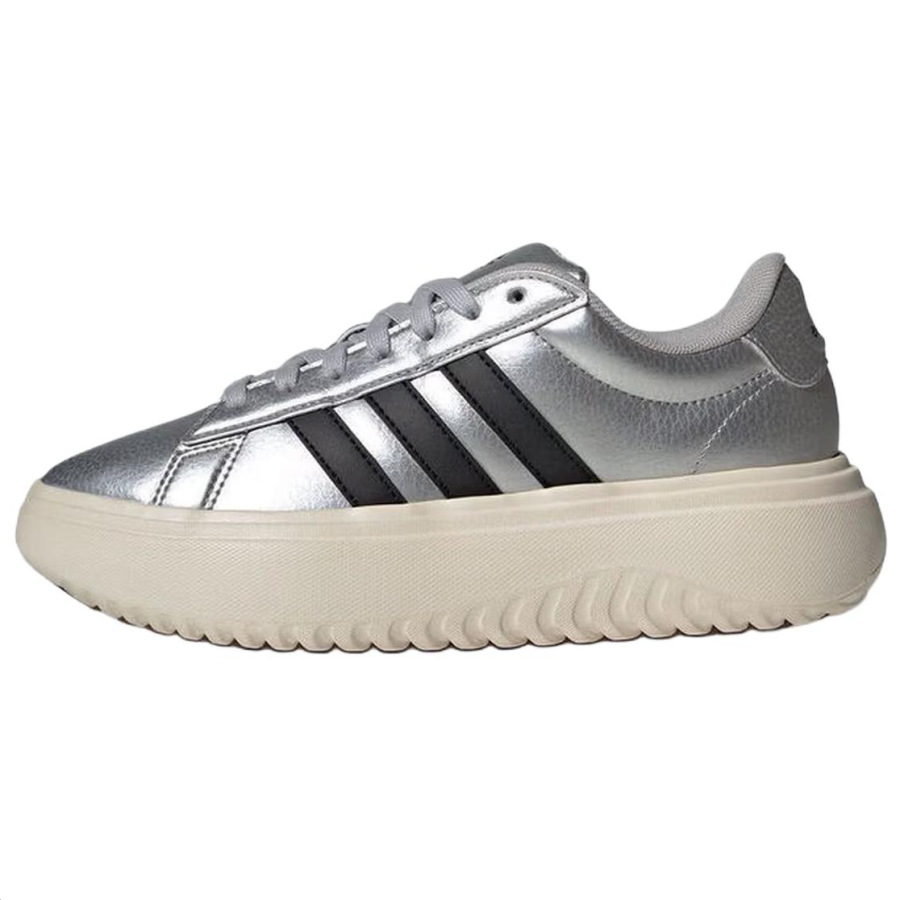 Adidas Adidas GRAND COURT PLATFORM Low top Casual Shoes Women's Silver