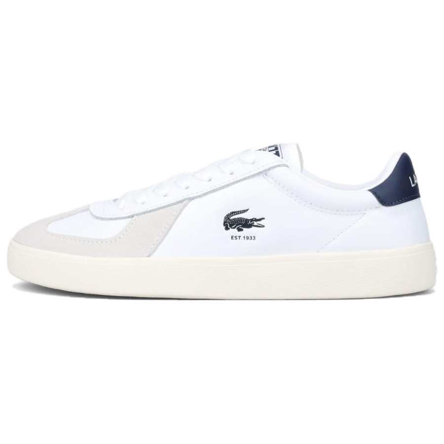 LACOSTE BASESHOT Leather, Suede Skateboard Shoes Men's