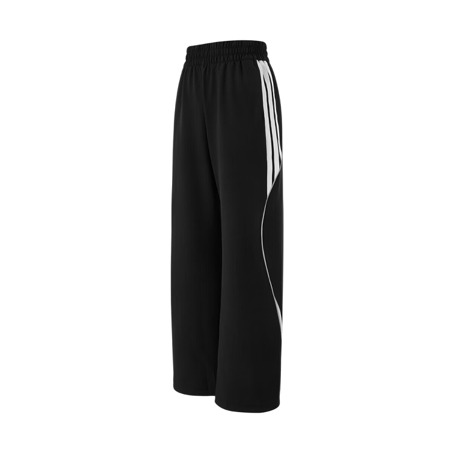 Adidas Adidas Casual Pants Women's Black Moderate Straight Fit Pants