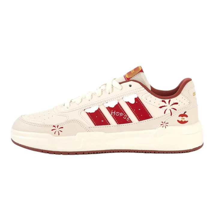Adidas Adidas LITE BALLER Phoenix Welcome Spring Lightweight Breathable Low top Skateboard Shoes Unisex Red Gold