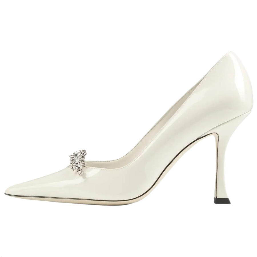 Jimmy Choo Belinda Slim Heel High Heels 9cm Women's Latte