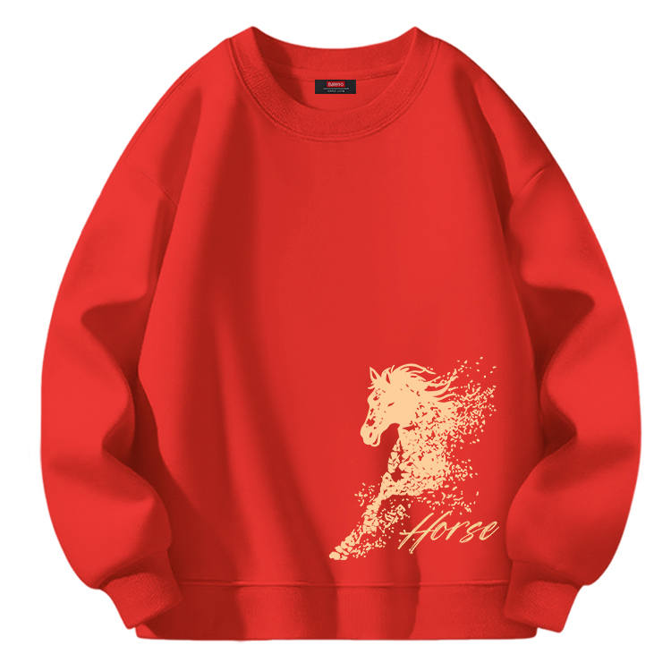 BALENO Sweatshirts Women's Crew Neck Thickened Heavyweight