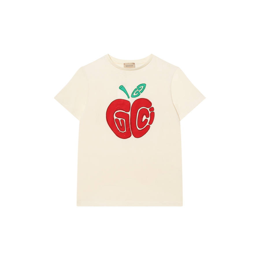 GUCCI Kids T Shirts Crew Neck Moderate