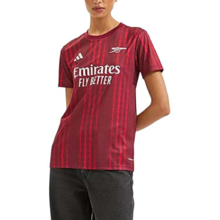 Adidas Adidas Arsenal T Shirts Women's Red Crew Neck
