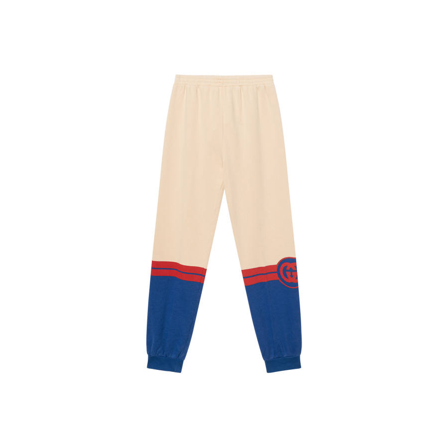 GUCCI Kids' GUCCI Knitted Sweatpants SS24 Ivory White