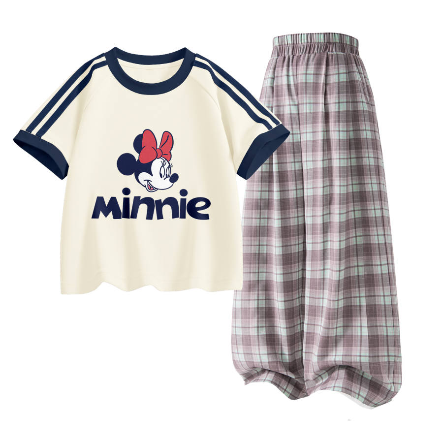 Disney Kids Casual Sportswear Crew Neck Thin