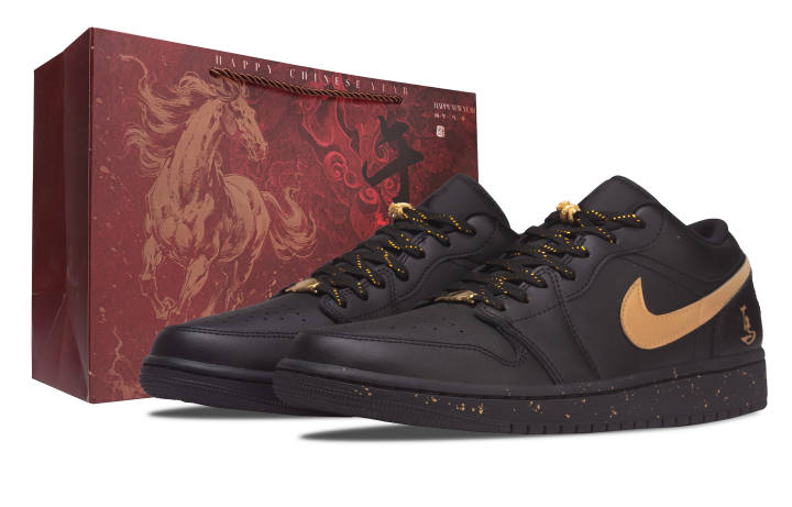 Jordan Jordan Air Jordan 1 Rui Ma Gilded Cushioning Abrasion Resistant Cushioning, Wear Resistant Low top