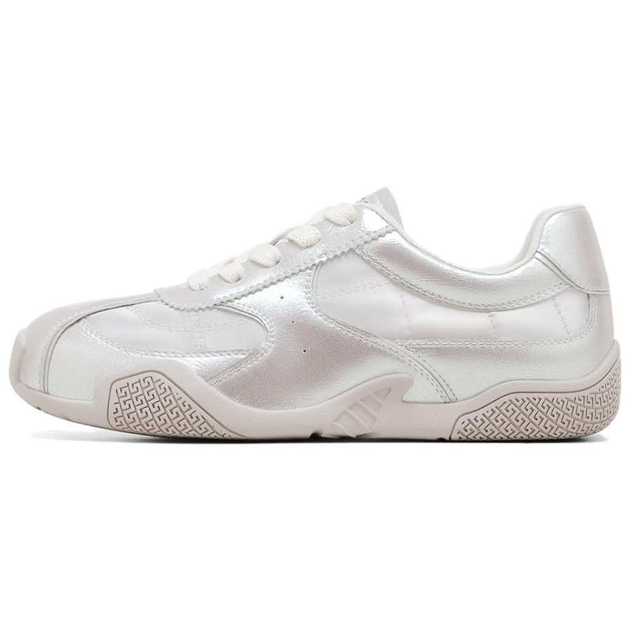 ST&SAT Textile, Synthetic Leather, Split Cow Leather Low top Casual Shoes Women's