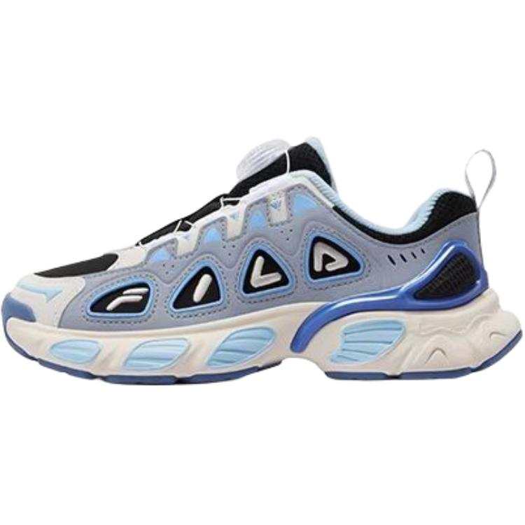 FILA KIDS Heritage Rebound Breathable Support Low top Kids' Running Shoes Gray Kids'
