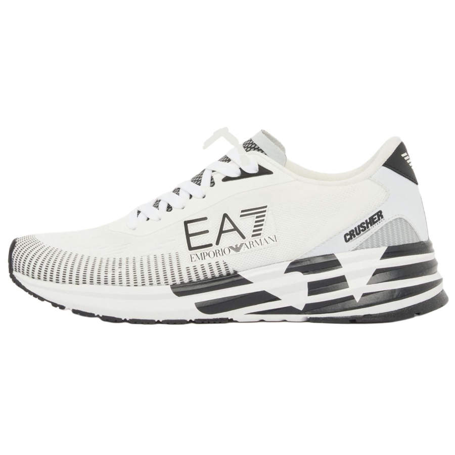 EMPORIO ARMANI EA7 Low top Casual Shoes 4.4cm Unisex White