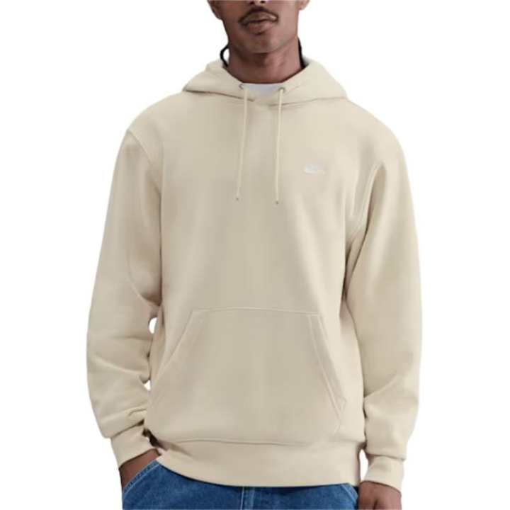 Nike Nike Club Sweatshirts Men's Beige Hooded Moderate
