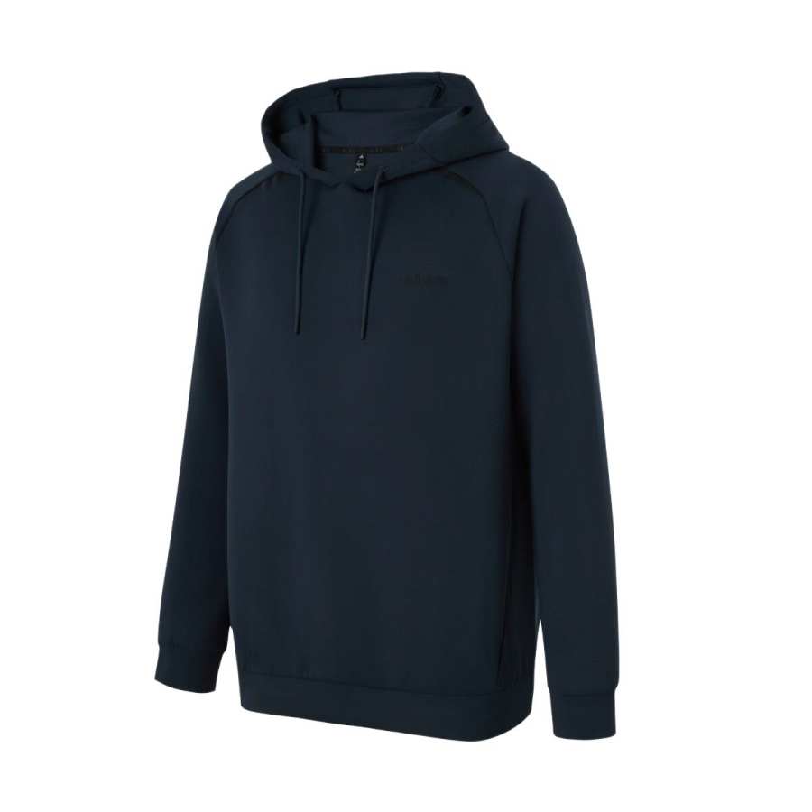 Adidas Adidas Sweatshirts Men's Marine Blue Hooded Moderate
