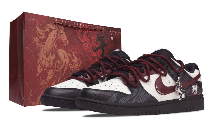 Nike Nike Dunk Divine Rider Song Xi Abrasion Resistant Breathable Abrasion Resistant Breathable Low top Skateboard Shoes