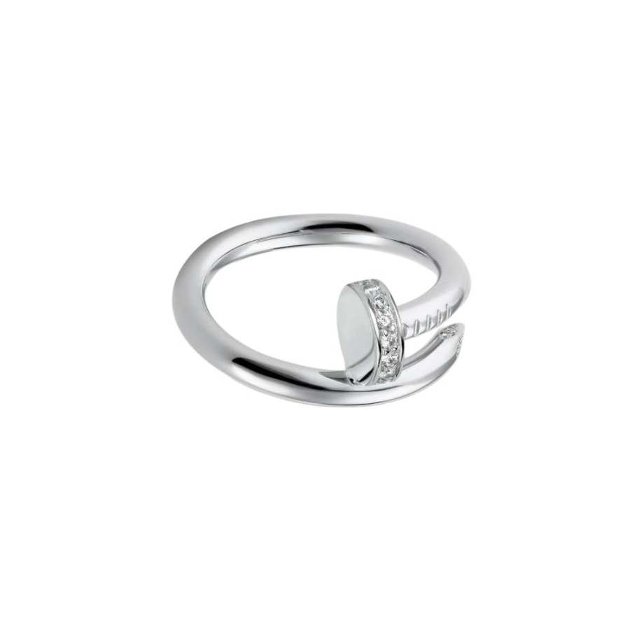 CARTIER JUSTE UN CLOU Rings Unisex White Gold