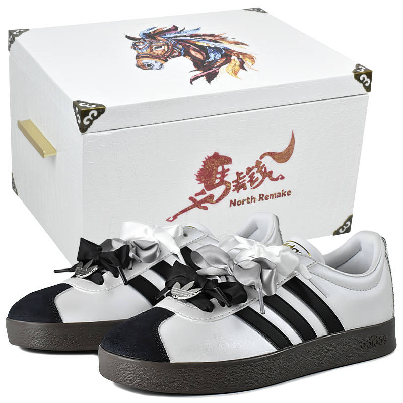Adidas Neo VL Court 2.0 Low top Skateboard Shoes Unisex Black Silver