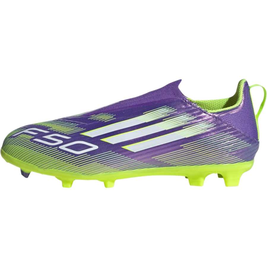 Adidas Adidas F50 League Low top Kids' Soccer Shoes Purple Green Kids'