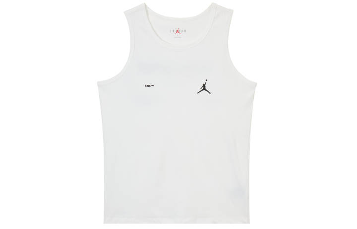Jordan Jordan Tank Tops Men's White Crew Neck Thin Straight Fit