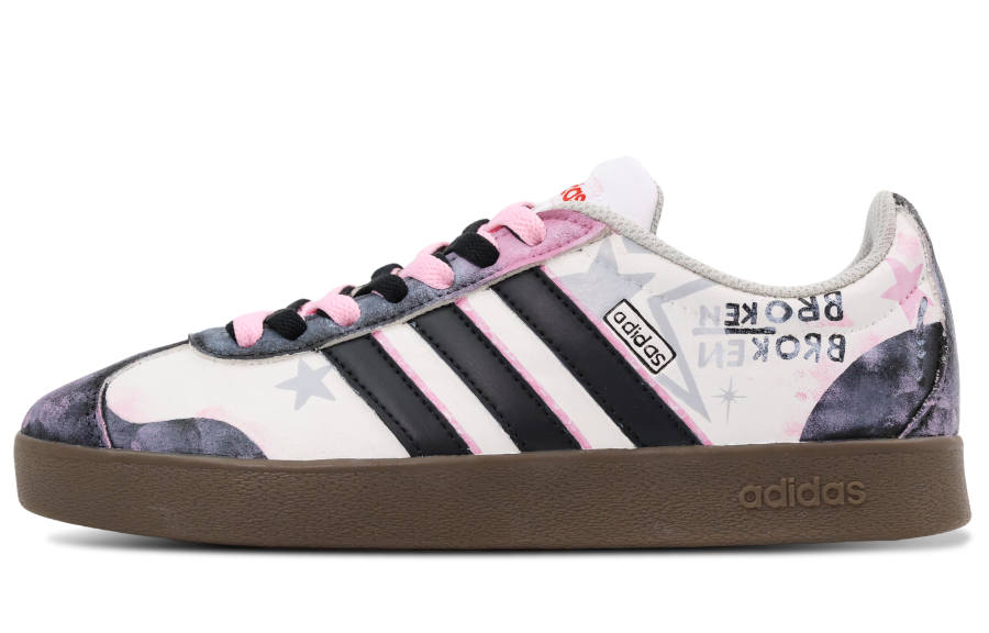 Adidas Adidas VL COURT 2.0 Abrasion Resistant Balance Abrasion Resistant Balance Low top Skateboard Shoes Unisex Purple