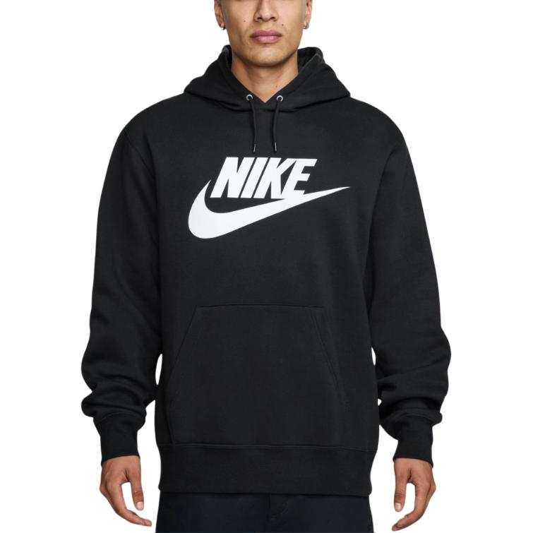 Nike Nike Club Sweatshirts Men's Black Hooded Moderate