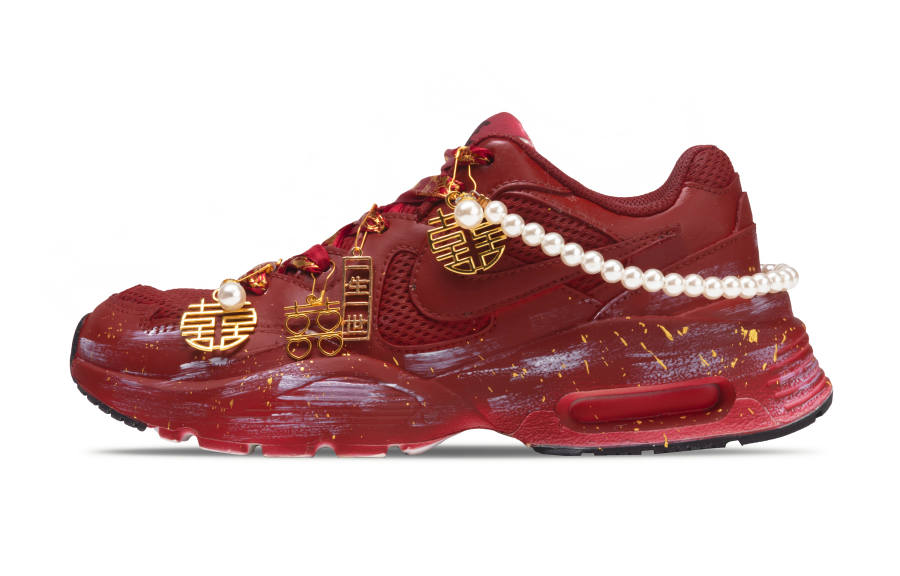 Nike Nike Air Max Furyosa Low top Running Shoes Unisex Burgundy