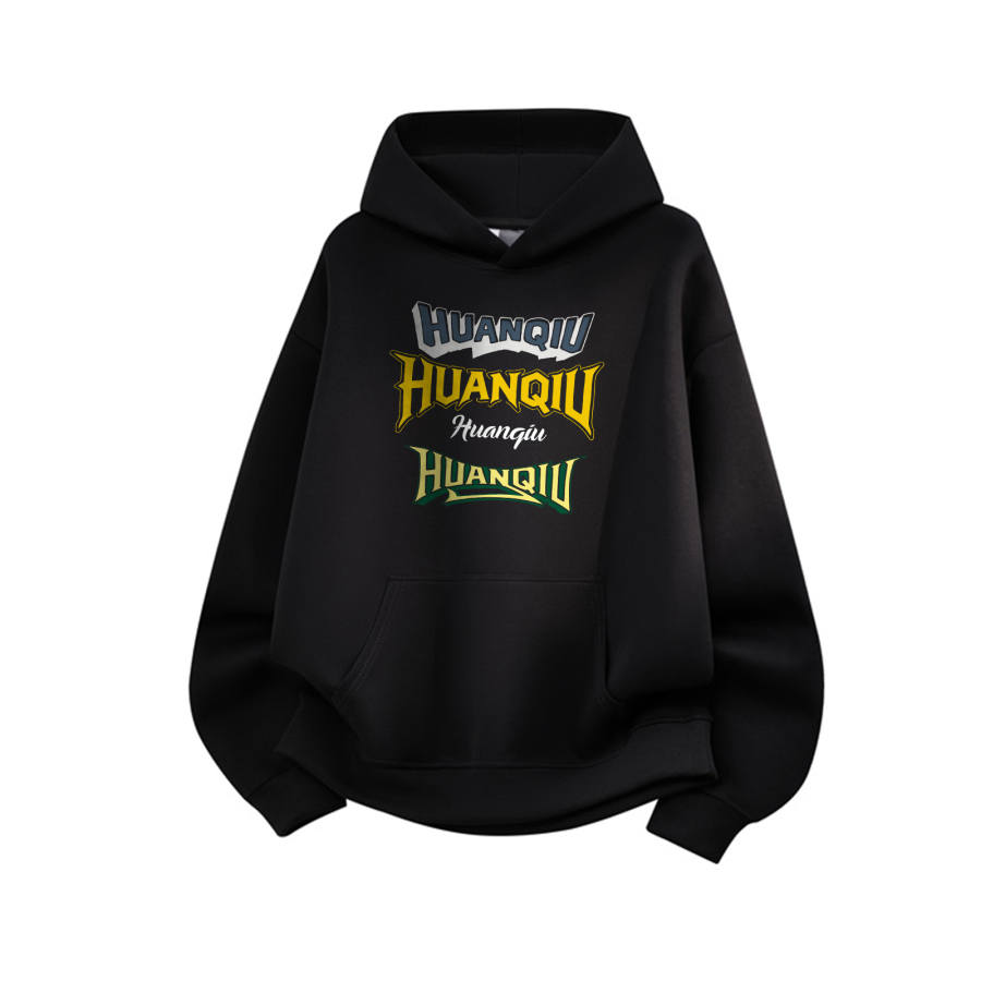 HUANQIU Sweatshirts Unisex Hooded Moderate Heavyweight