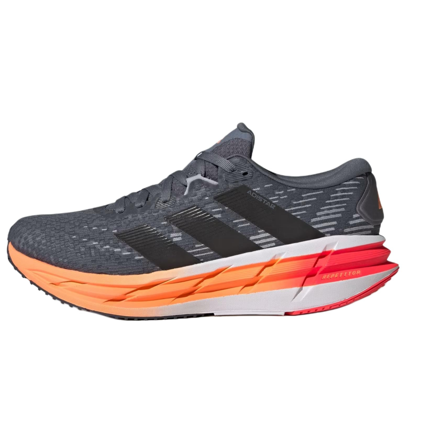 Adidas Adidas Adistar 4 Breathable Support Running Shoes Men's Black Orange