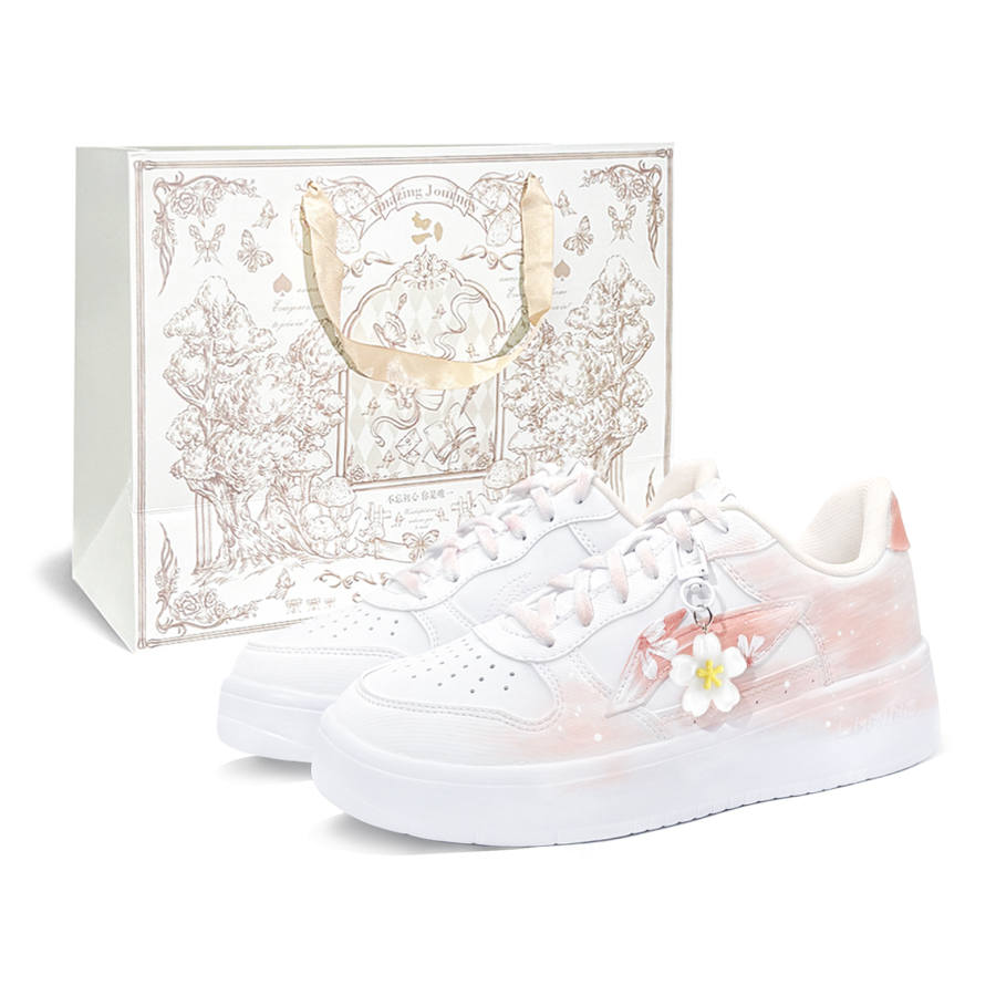 Li-Ning Li Ning Floating Boat Shopping Bag, Orange Sea, First Culture V Low top Skateboard Shoes Women's White Orange