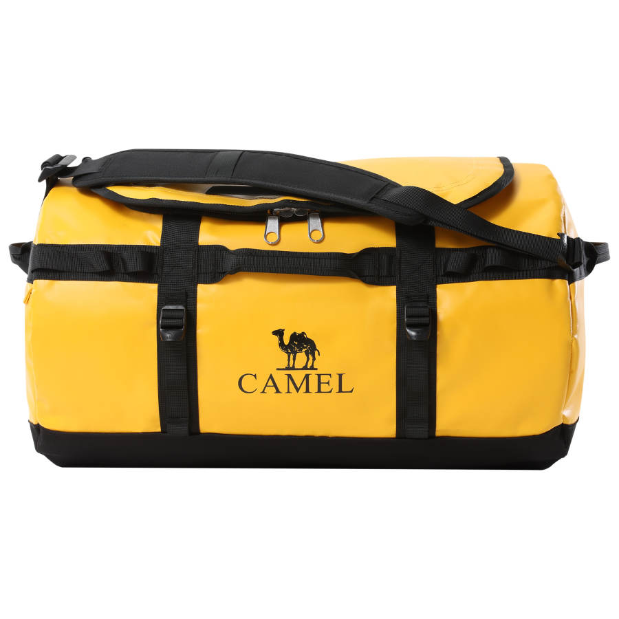 CAMEL PVC Polyvinyl Chloride Backpack Large Unisex Sunrise Yellow