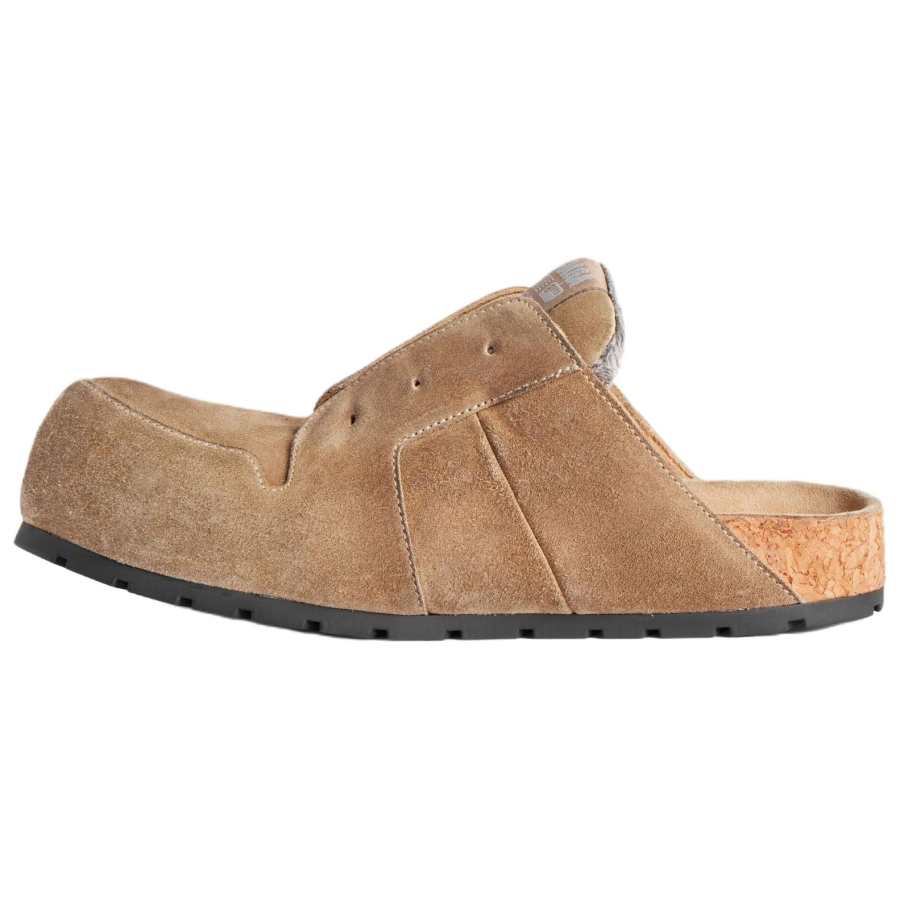 Balenciaga Closed Toe Slippers Men's Brown
