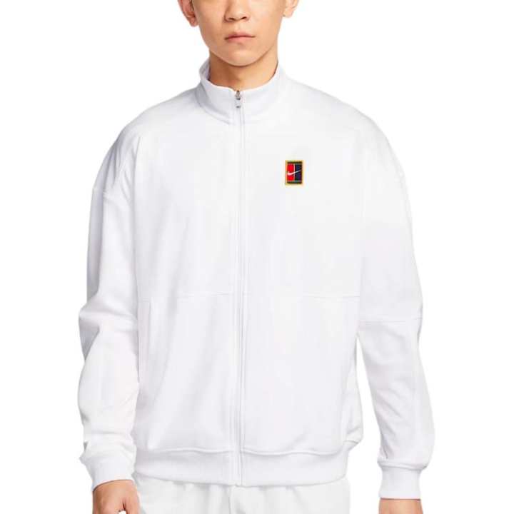 Nike Nike COURT HERITAGE Stand Collar Zippers Fleece Lined Tennis Top Men's