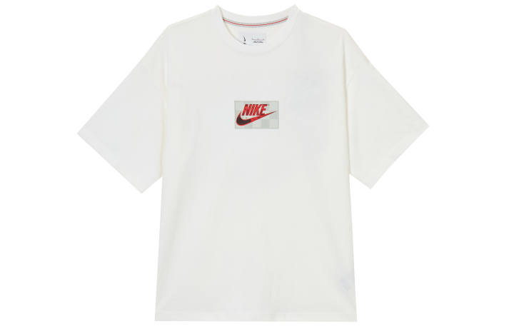 Nike Nike Drop Shoulder Sleeve T Shirt Women's White