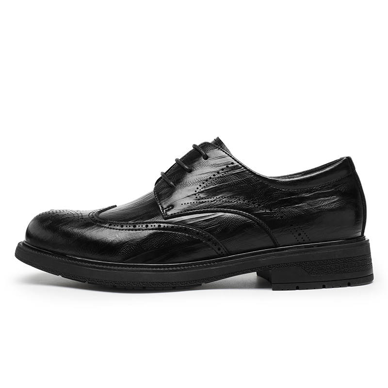 Jeep Cow Split Leather Dress Shoes Men's