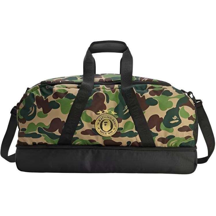 Adidas Adidas A BATHING APE Collaboration 56.9L PET Travel Bag Men's Crew Green