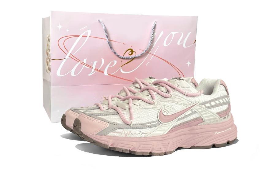 Nike Nike Initiator Cushioning Abrasion Resistant Cushioning, Wear Resistant Running Shoes Women's Gray Pink