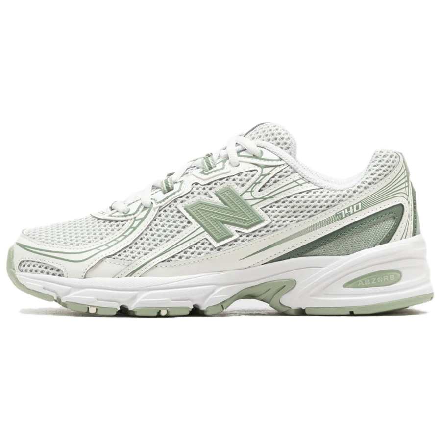 New Balance New Balance NB 740 Running Shoes Men's White Green