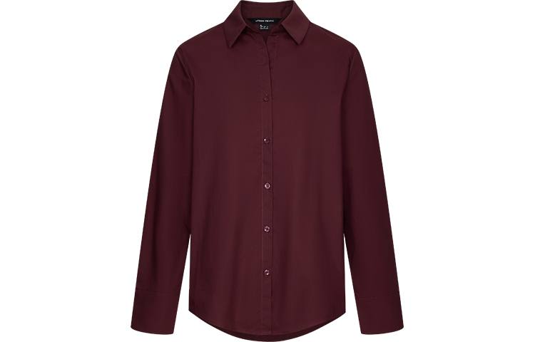 URBAN REVIVO Shirts Women's Lapel Thin Shirt