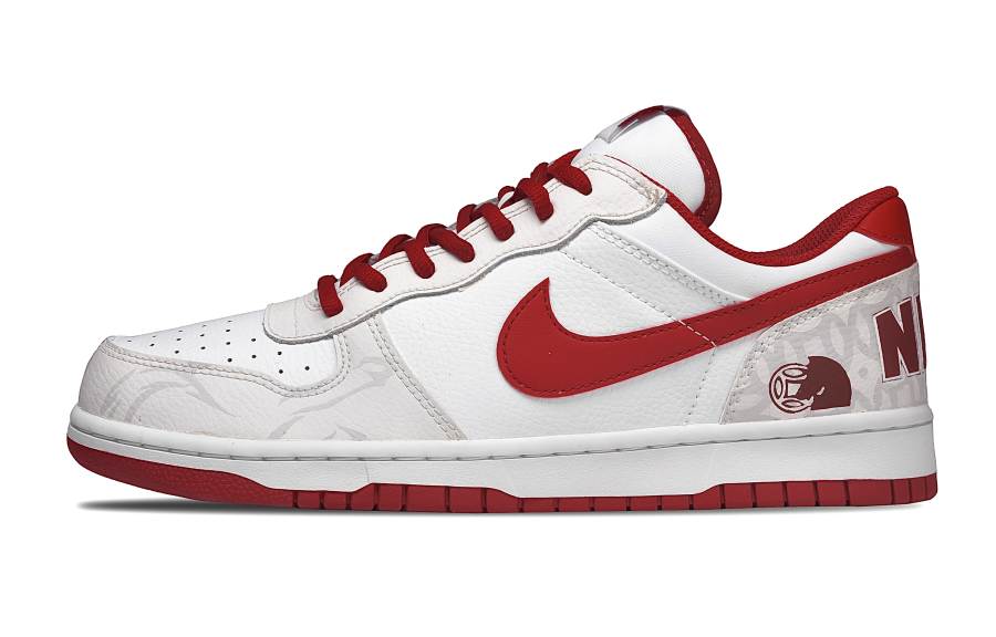Nike Nike Big Abrasion Resistant Breathable Low top Skateboard Shoes Men's Red