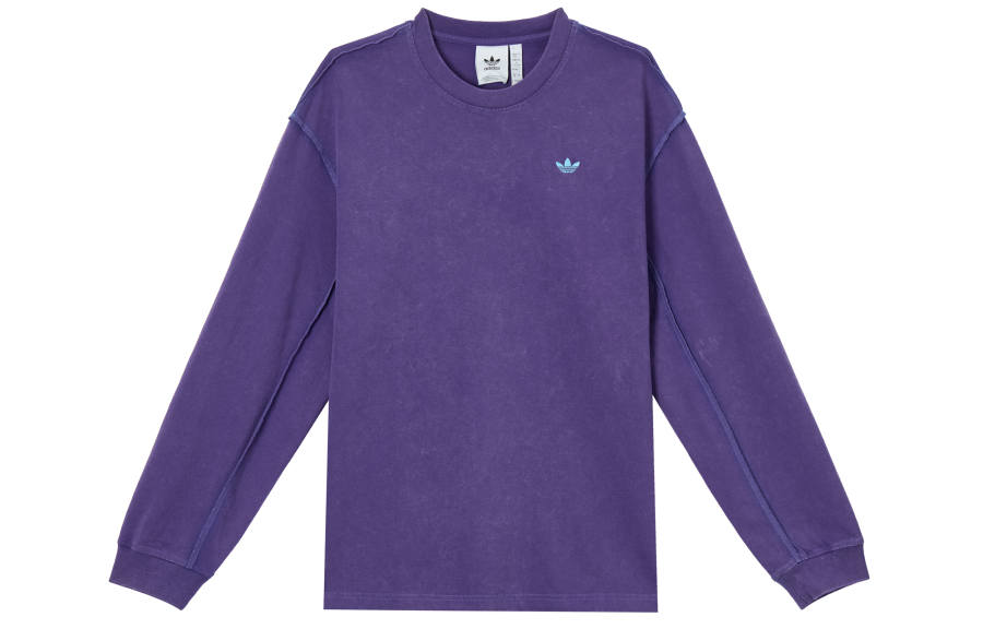 Adidas Originals Trefoil Collection T Shirt Unisex Purple