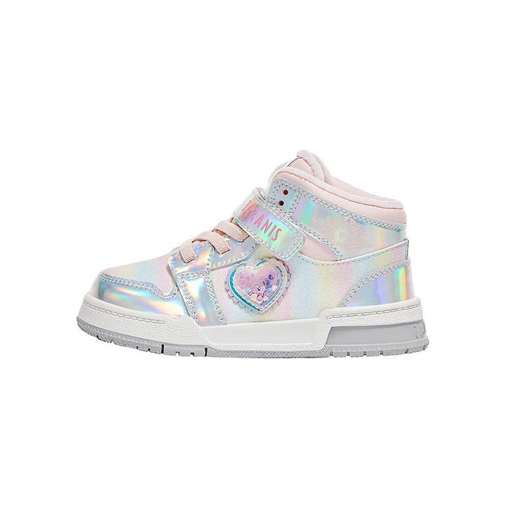 TARANIS Girls' Fleece Lined Thermal Preschool Shoes Slip Resistant Abrasion Resistant Slip Resistant Abrasion Resistant