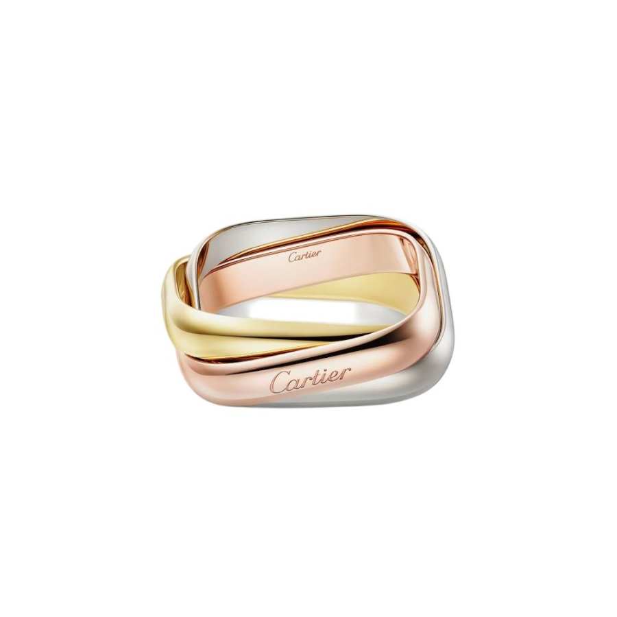 Cartier CARTIER Trinity Series Rings Unisex Multicolor