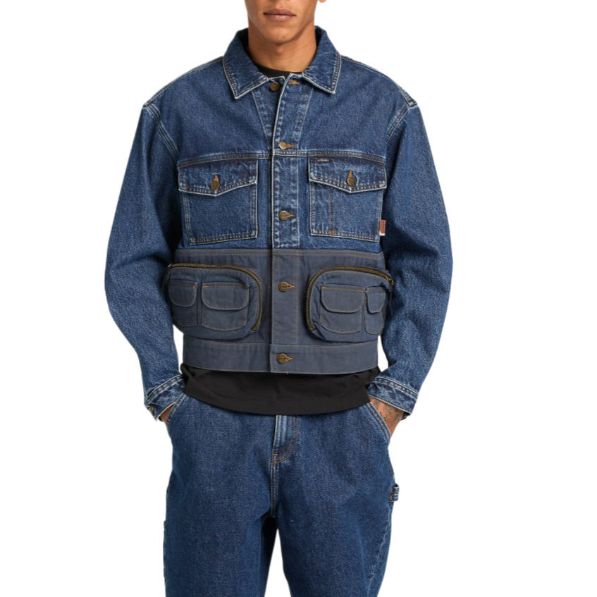 Timberland Jackets Unisex Dark Blue Lapel Moderate Other