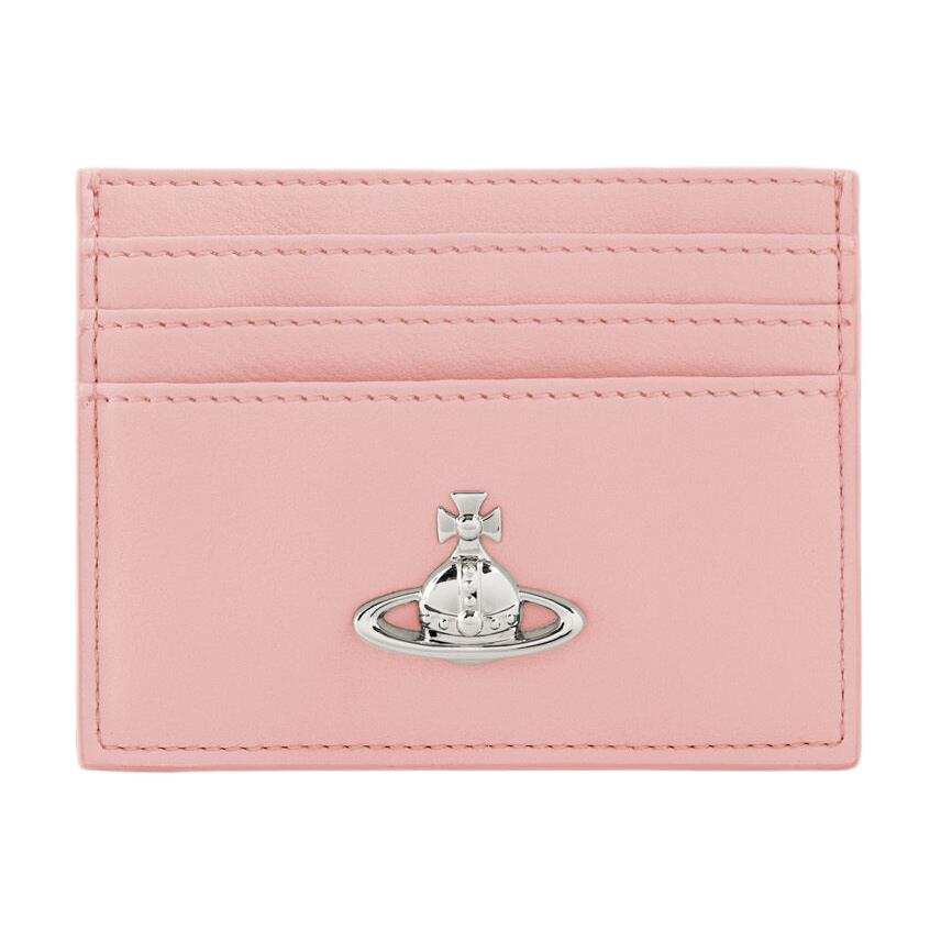 Vivienne Westwood Pu Card Holder Women's Pink