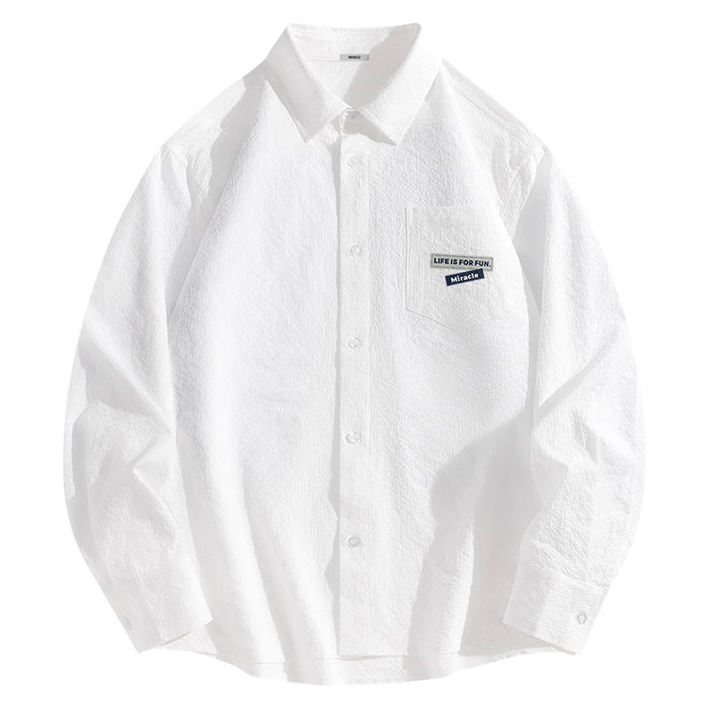 MINISO MINISO Shirts Unisex Lapel Moderate Workwear