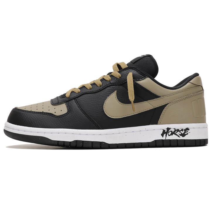 Nike Nike Big Low top Skateboard Shoes Men's Black Brown