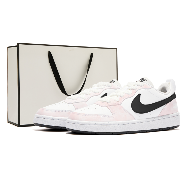 Nike Nike Court Borough Abrasion Resistant Slip Resistant Low top Skateboard Shoes GS