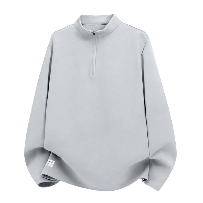 MINISO T Shirts Unisex Stand Collar Moderate Straight Fit