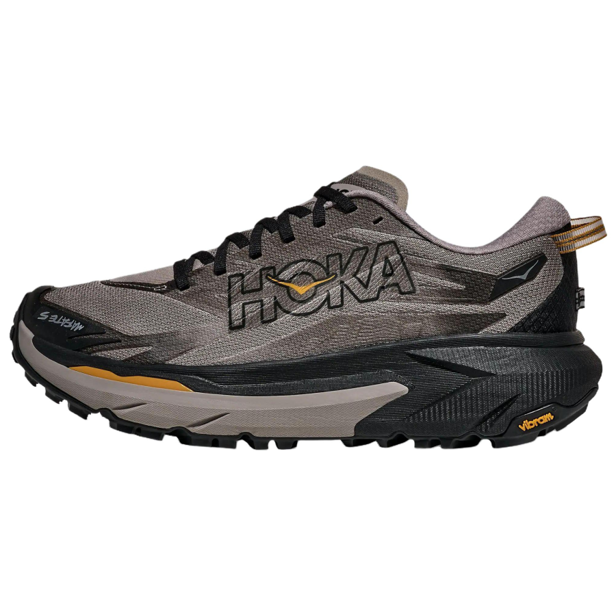 HOKA ONE ONE Mafate 5 Trail Running Shoes Men's Concrete Gray