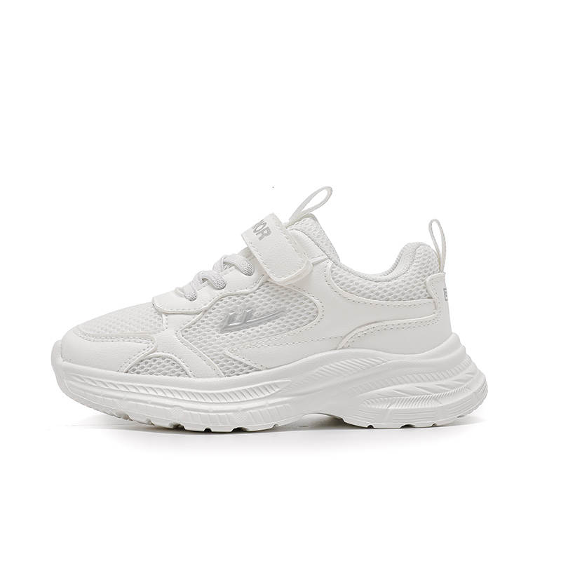 Warrior Abrasion Resistant Lightweight Cushioning Slip Resistant Running Shoes White Kids'