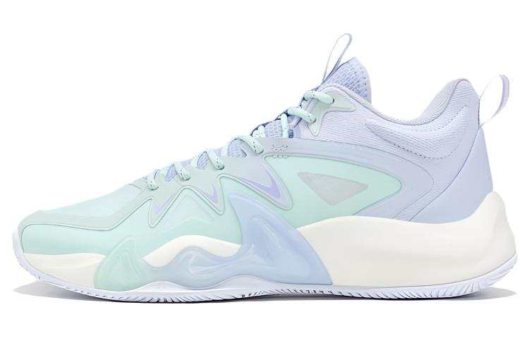 XTEP War Dog 3.5SE Basketball Shoes Men's Low Top Green/Blue